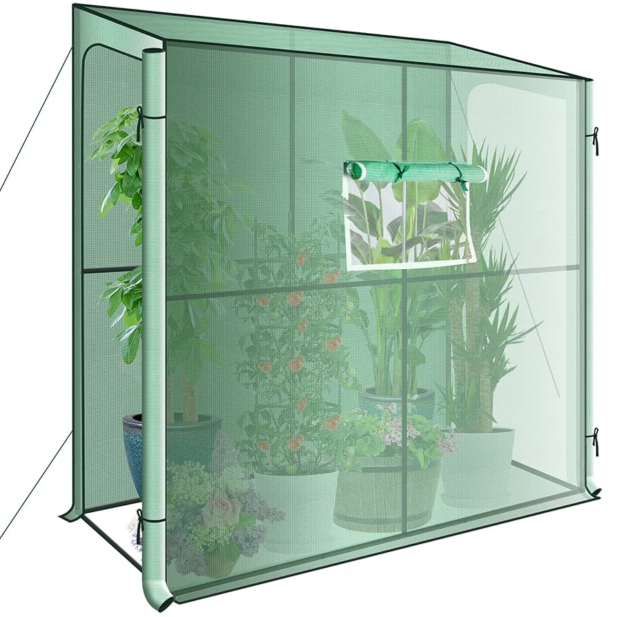 Amazon.com : Solution4Patio Small Greenhouse Mini Walk-in